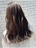【ゆる巻き×ナチュラルブラウン】