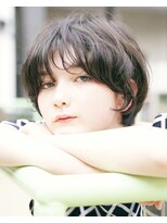 ルク(RUKU)&nbsp;大人可愛いボブ/ショート/２０代３０代４０代/ショートボブ