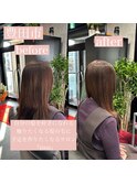 髪質改善/極上艶髪/セミロング