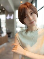 イオ 本厚木(io)&nbsp;大人かわいい似合わせカットショートヘアシースルーバング小顔