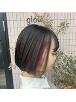 グロー(glow)&nbsp;春色インナーカラー♪♪