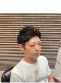 ツーブロックショート<理容室>