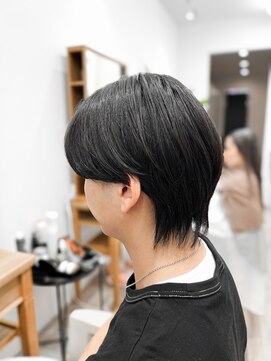 セイドット フクオカ(Say.FUKUOKA) 【メンズ★大名】ウルフカット×センターパート×ツーブロック