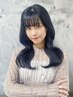 顔周りのニュアンスにこだわった、韓国風カット