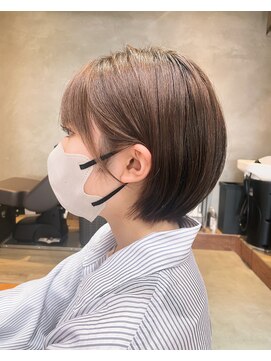 ロタ 吉祥寺(RoTa) 黒髪/ボブルフ/ネビージュ/小顔/ワンレン/スペインカール