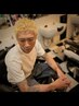 【EASY PUNK】カットシェービング+イージーパンク+ブリーチ1回