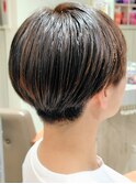 ショート 2ブロック メンズライク
