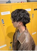 波巻パーマ/マッシュ/スパイラル/メンズカット/ウルフ