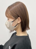 ネオリーブ クーロ(Neolive curro) 小顔タッセルボブ×似合わせカット[ボブ/縮毛矯正/丸型卵型】