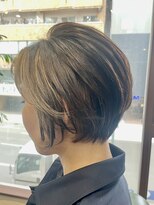 シーン(seen.) 大人ショート◎白髪ぼかし