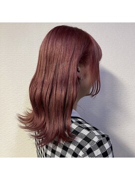 メル(Mel) ブリーチ/ピンクカラー