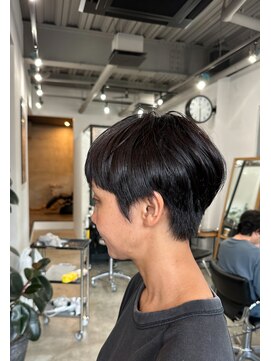 ブルーブラン(blue blanc) 外国人風ベリーショート