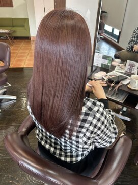 ラリュエル 江曽島店(La Ruelle.) 髪質改善カラー