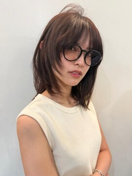 ナループロア ルームー(Nalu pu loa ROOMOO) レイヤーカット/シャギーレイヤー/ミディアムレイヤー