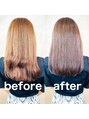 ルクレ(Le Cre)&nbsp;before&after　[相模原/相模原駅/髪質改善/酸熱トリートメント]