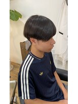 スイート ヘアデザイン(Suite HAIR DESIGN)&nbsp;ショートマッシュ×曲がるストレート