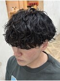 名古屋/メンズカット/メンズパーマ/眉毛/波巻きスパイラル