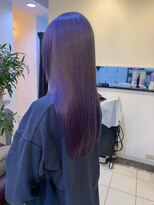 ヘアーアンドカラー ルジャルダン 葛西店(le jardin) 透明感が可愛いパープルのハイトーンカラー!