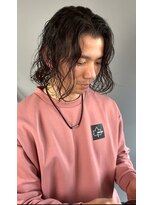 リア(Li'a)&nbsp;メンズボブ×グランジパーマ