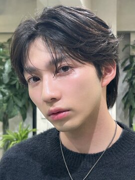 ロンドオム 池袋(Lond Homme) men's/メンズ/メンズカット/韓国/黒染/顔周り/マッシュ/池袋