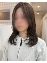 ジャミン 長嶺店(Jammin.)&nbsp;透明感たっぷりグレージュ×レイヤーカット