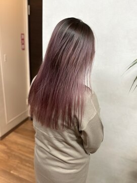 Amu.【アムドット】【3/1 NEW OPEN(予定)】 バレイヤージュハイライトカラートリートメントケアブリーチ白髪