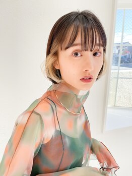 ラシク(racic)の写真/『日常に溶け込むデザインカラー』をコンセプトに、都会に行かなくても可愛くなれるオシャレサロン"racic"