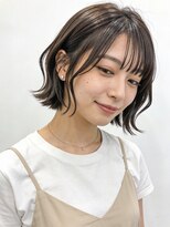 ラシェル パル ノエル(Laciel par Noel) シースルーバング*外ハネボブ