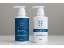 スリーバイキープ 尾山台(THREE by KEEP)の雰囲気(オリジナルシャンプー&トリートメント{髪質改善エイジングケア })