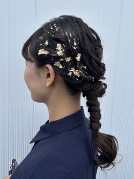 HAIR WAVE sasakiの写真/特別な日のセットはお任せ♪一日中崩れない”上品で可愛い”アレンジを叶える♪着付けヘアセットも可◎