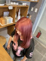 アールフランプラス(arFranc+) レイヤー×艶感たっぷりピンク