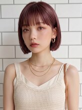 【どこから見ても美しい大人ボブ】繊細な骨格補正カットにより、乾かすだけで綺麗にまとまる感動を体験◎