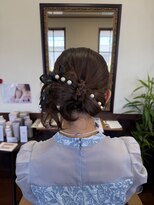 ユアサ(YUASA)&nbsp;結婚式お呼ばれヘアセット
