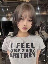 ウィリートーキョー 渋谷(WELLY TOKYO)&nbsp;ハッシュカット×デザインカラー☆須田