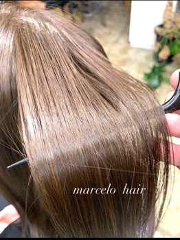 マルセロヘアー(MARCELO hair)の写真/【上質な髪質改善】不足している水分を補充してしっかりケア♪