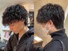 ツイストスパイラルパーマ+カット＋トリートメント/￥15400→￥11000