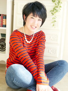 ヘア ジュレ ドゥ(hair jurer deux) 【jurer☆松田】 ピュアな黒髪ショート