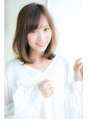 【Un ami】 大人かわいい 小顔ミディアム　松井幸裕