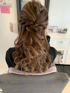 フェリーチェ(Felice) ドレスヘア 結婚式ハーフアップ 二次会 ブライダル 花嫁