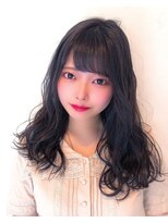 ザブックハンドサロン(The book hand salon)&nbsp;ラベンダー×セミロング