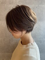ブリック ヘアアンドスパ 松山(BRICK HAIR&SPA) short  beige