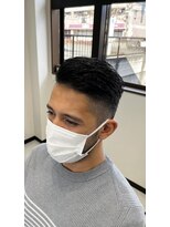 シャルム(Charme) 短髪 ワイルドサイドパート