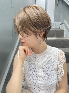 ヌード(NUDE) 「NUDE」#10代20代30代40代 前髪なしショート 前下りショート