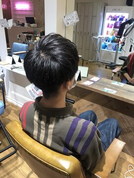 アヴァンス 天王寺店(AVANCE.) 王道マッシュ×束感セット