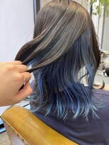 ココ 西葛西南口店(COコ)&nbsp;大人かわいいインナーブルーカラー