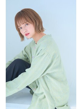 リトル エメ 仙台2号店(little×aimer) くびれ外はねボブ