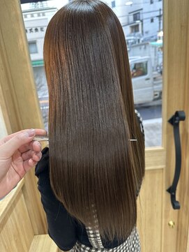 チュル 福島(CHULU) 【美髪ストレート cocoa ash】