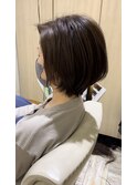 ひし形ショート/20代/30代/40代/大人美人ショート/縮毛矯正
