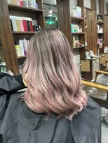 ラフ 難波店(LAFF)&nbsp;#黒髪#ボブルフ#ネビージュ#小顔#ワンレン