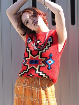 リブロ 三軒茶屋(LIBRO) ストリート系×レイヤーショート